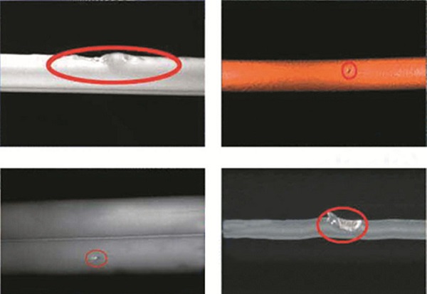 線纜護套表麵缺陷